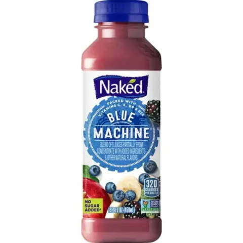Naked Blue Machine Boosted 100% Juice Smoothie – 15.20 fl oz