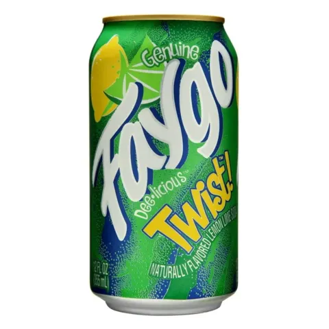 Faygo Flavored Soda, Lemon Lime – 12.00 oz