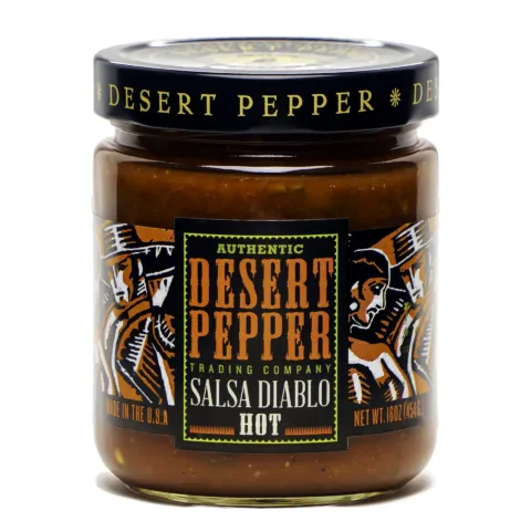 Desert Pepper Salsa Diablo, Hot – 16.00 oz