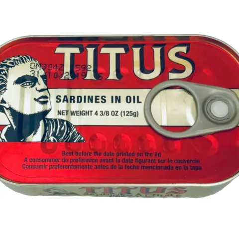 Titus Sardines in Soybean Oil – 125 g