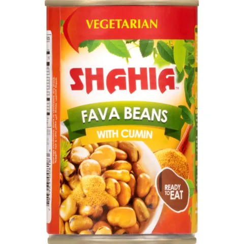 SHAHIA BEANS FAVA W/CUMIN (CAN)
