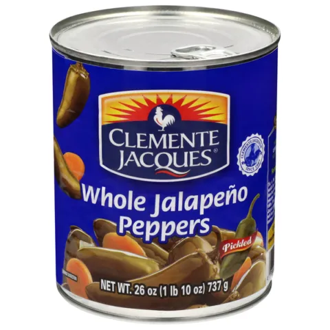Sabormex S.A. De C.V. Clemente Jacques, Premium Whole Jalapeno Peppers – 27.50 OZ