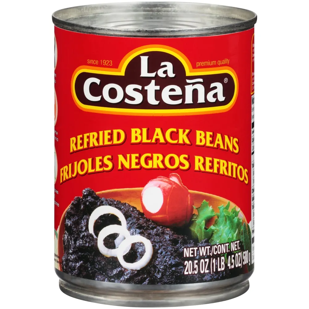 La Costeña Refried Black Beans – 20.50 OZ