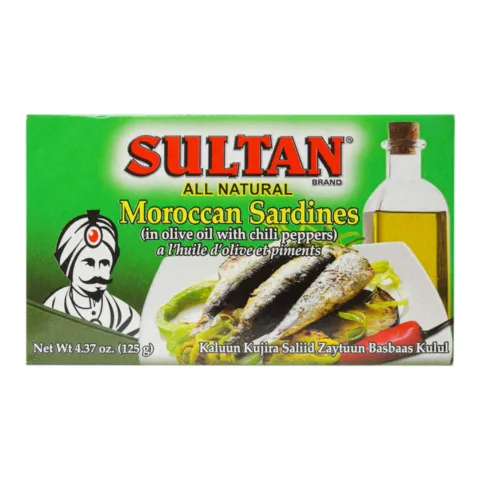 Sardines wit olive oil& hot peppers
