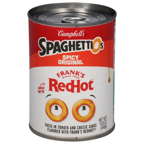 Frank's Red Hot Spaghettios