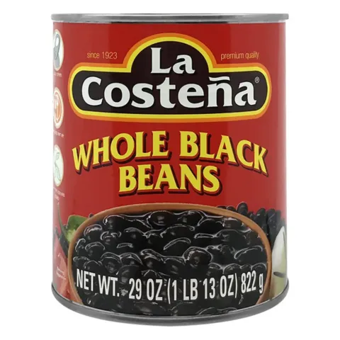 La costeña Whole black beans – 29 ounces