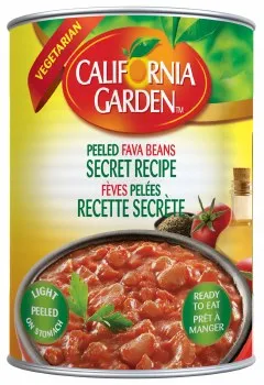 California Garden Fava Beans, Peeled – 16 oz