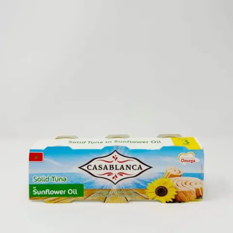 Casablanca 3pk tuna in sunflower
