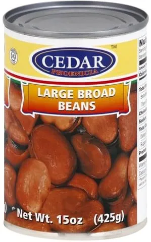 Cedar Large broad beans