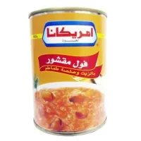Americana quality Peeled foul with oil tomato paste – 400 g