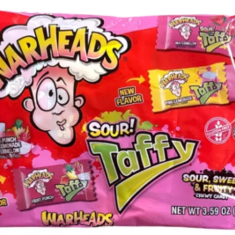 Warheads Sour Taffy – 3.59 oz