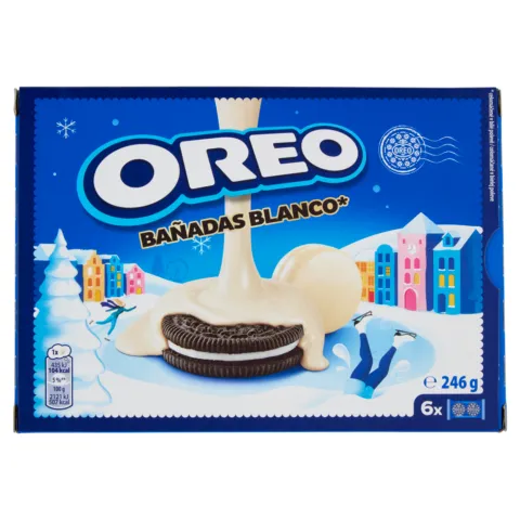 Oreo BAÑADAS Blanco – 246 g