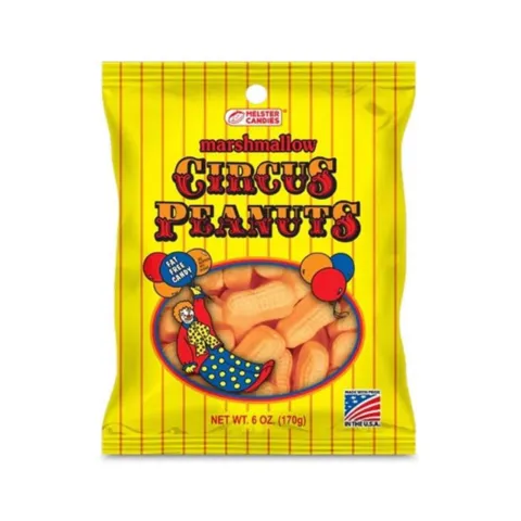 Melster Candy Marshmallow Circus Peanuts – 170 g