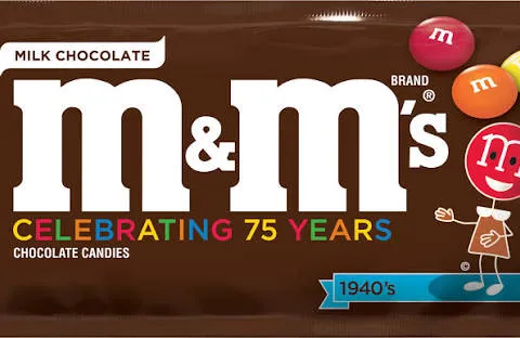 M&M's Celebrating 75 Years