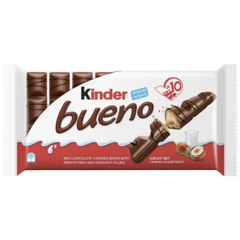 Kinder Bueno – 430 g (10 × 43 g)
