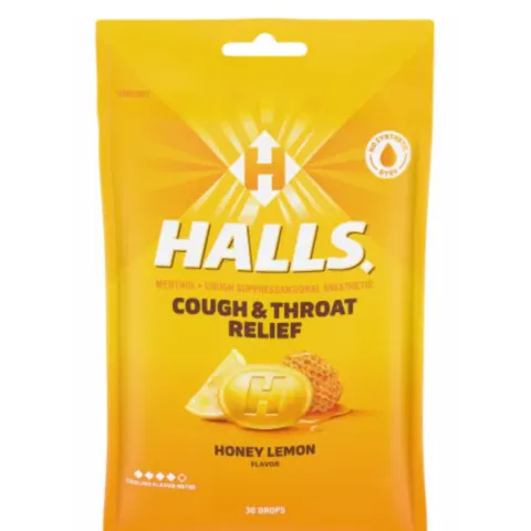 Halls Honey lemon – 65 oz