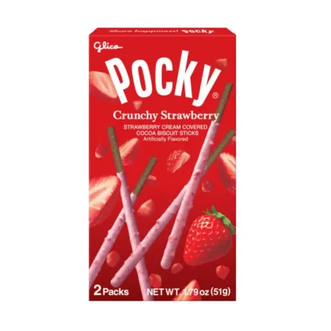 Glico Crunchy Strawberry Pocky – 51 g