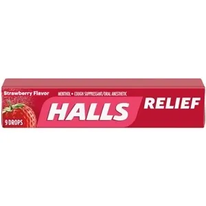 HALLS BASE STK STRAWBERRY