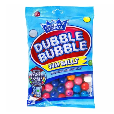 Dubble bubble gum balls