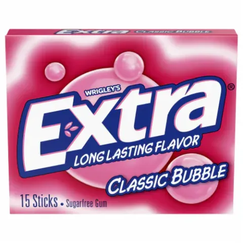 Extra Classic Bubble Sugarfree