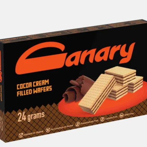 Canary Cocoa Cream Filled Wafers