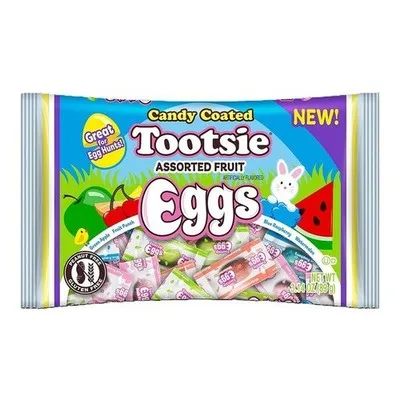 Candy Coated Tootsie Roll Eggs – 3.14 oz