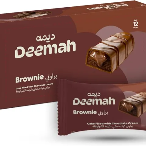Deemah chocolate brownie – 12 pk