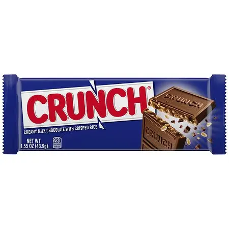 Nestlé CRUNCH Creamy Milk Chocolate with Crisped Rice – 1.55 oz