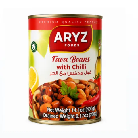 Aryz fava beans w/chilli