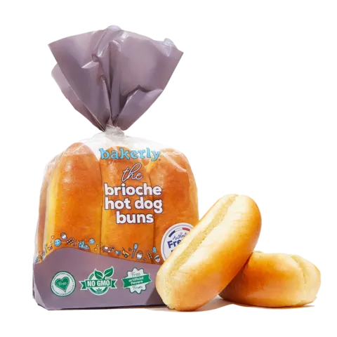 Bakerly The brioche hot dog buns – 69
