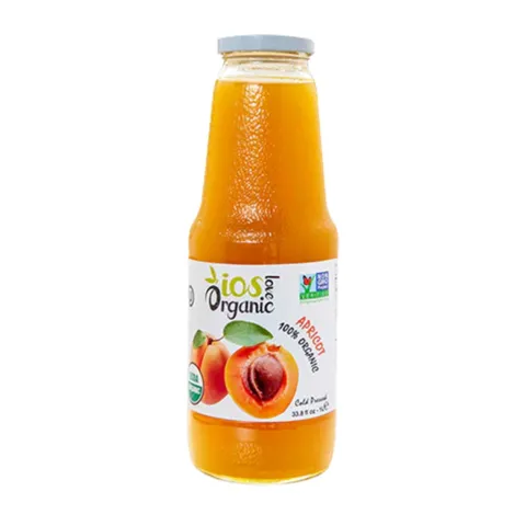 IOS Organic Apricot Juice – 33.8 oz