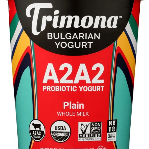 Trimona A2A2 Probiotic Yogurt Plain Whole Milk – 32 oz