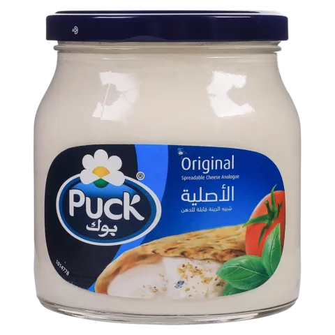 Puck spreadable processed cream cheese analogue 500g