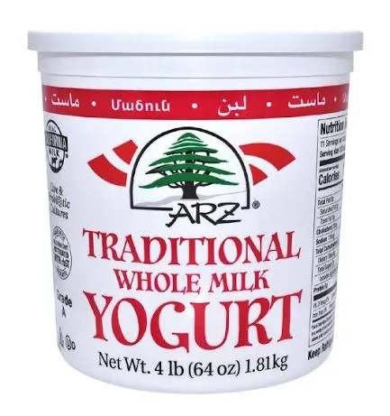 Arz Original Plain Yogurt – 4 lb