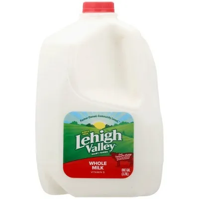 Lehigh Valley Whole Milk Vitamin D
