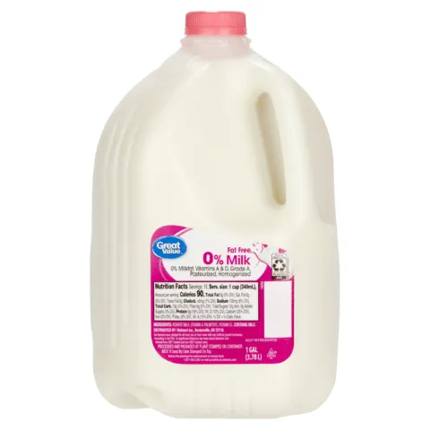 Great Value Fat Free 0% Milk – 1 gal