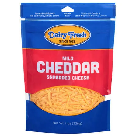 Dairy fresh cheese, cheddar sharp