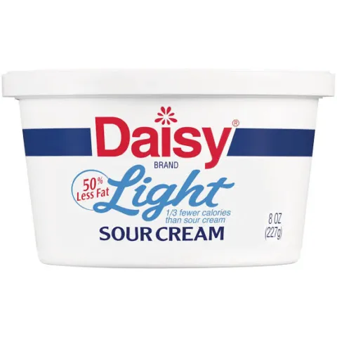 Daisy brand, light sour cream – 8.00 OZ