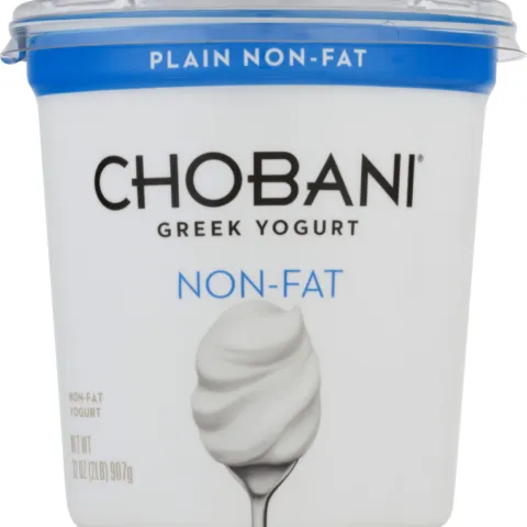 Chobani Greek Yogurt Nonfat Plain – 32 OZ