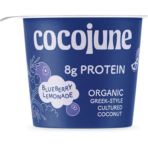 Cocojune Organic Greek style culture, coconut yogurt – 8 oz