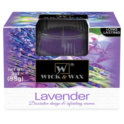 Wick& Max Candle Lavender