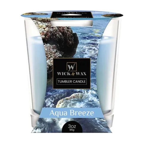 Wick& Max Tumbler Candlea Aqua Breeze