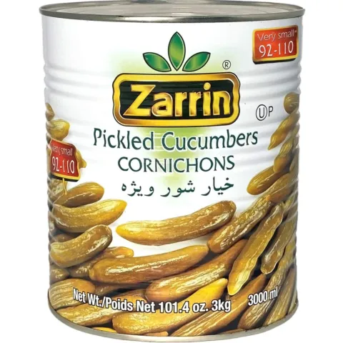 Zarrin pickled cucumbers
