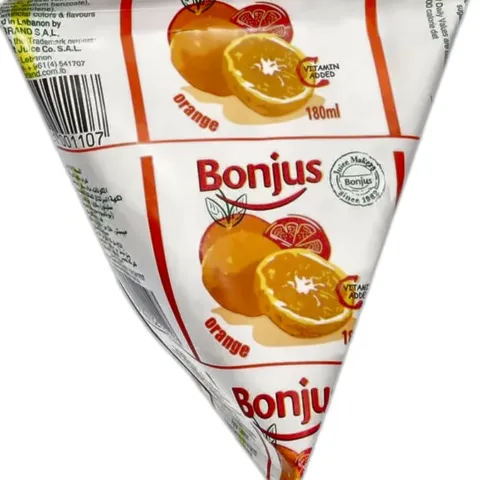 BONJUS DRINK JUICE ORANGE 180 ML BJO