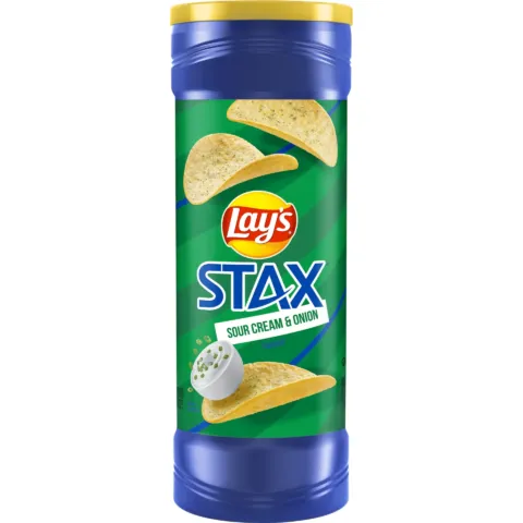 Lay's Stax Sour Cream & Onion – 5.50 oz
