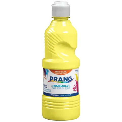 Prang Yellow Paint Washable – 8 oz