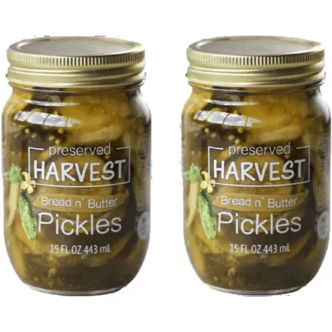 Preserved Harvest Bread N’ Butter Pickles – 15 oz