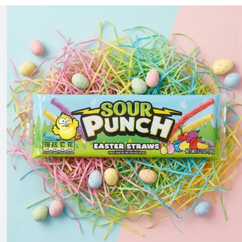 Sour Punch Straws Easter Edition – 3.2 oz