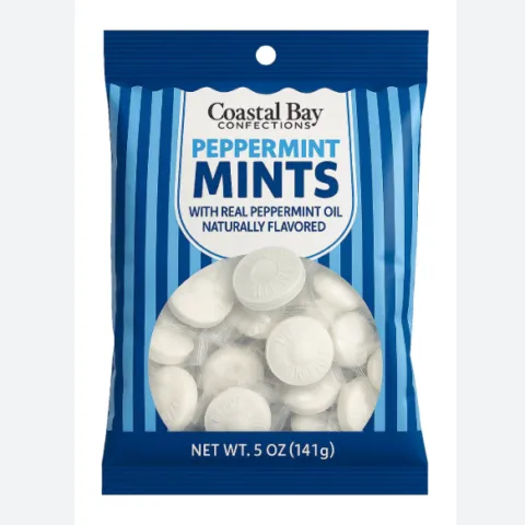 Coastal Bay Confections Peppermint Mints – 5 oz (141 g)
