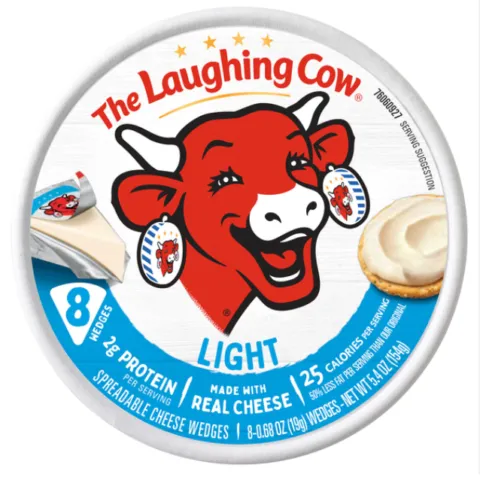 The Laughing Cow Light Laughing Cow Cheese Wedges – 8 × 19 g